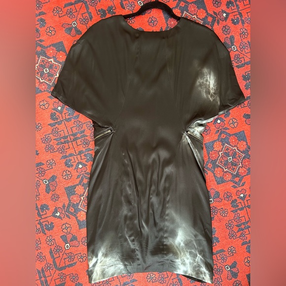 Helmut Lang 2013 smoke dress with zippers - Picture 3 of 8